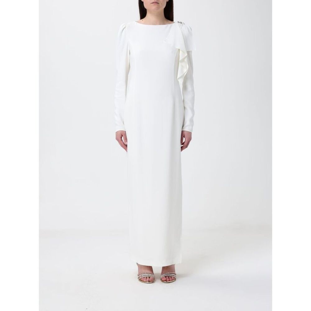 Alessandra Rich Dress Woman White